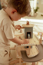 Wooden Play Garage