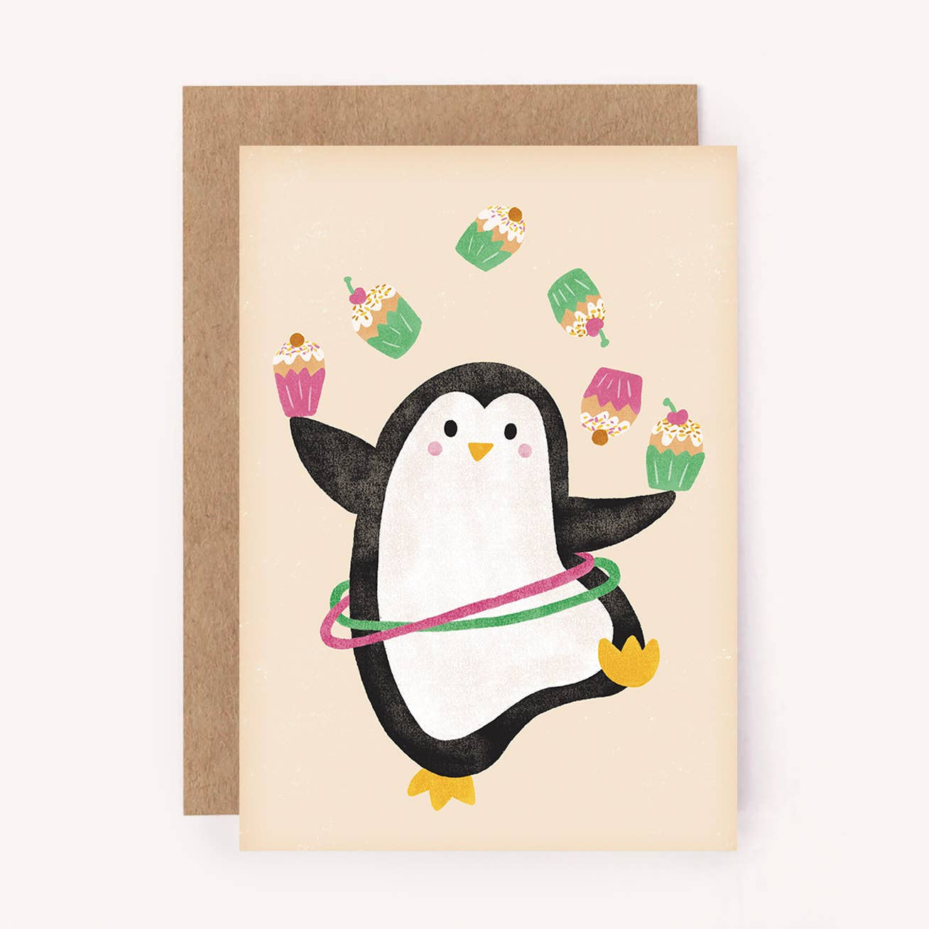 Penguin Mini Birthday Card