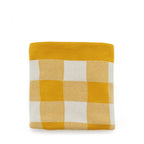 Nana Huchy Gingham Baby Blanket - Mustard