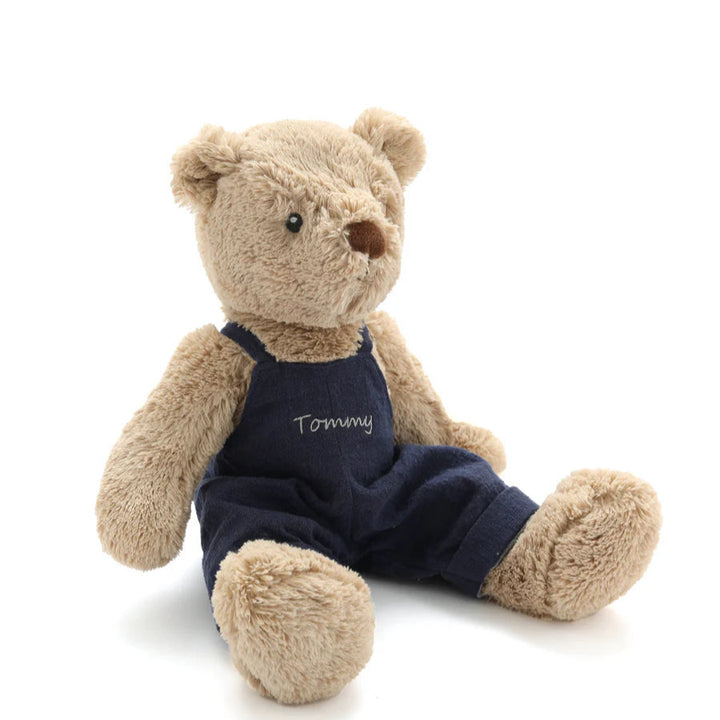 Personalised Honey Bear Overalls - Navy