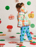 Pocket Patch Reversible Kids Puffer Jacket
