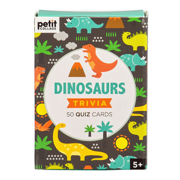 Petit Collage Trivia Cards - Dinosaurs