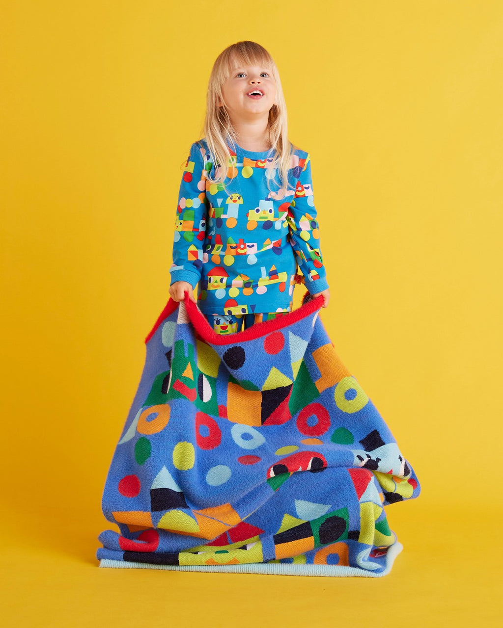 Baby Blanket - Rainbow Express