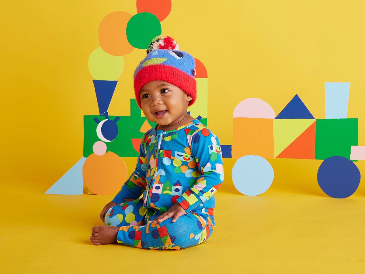 Long Sleeve Romper - Rainbow Express