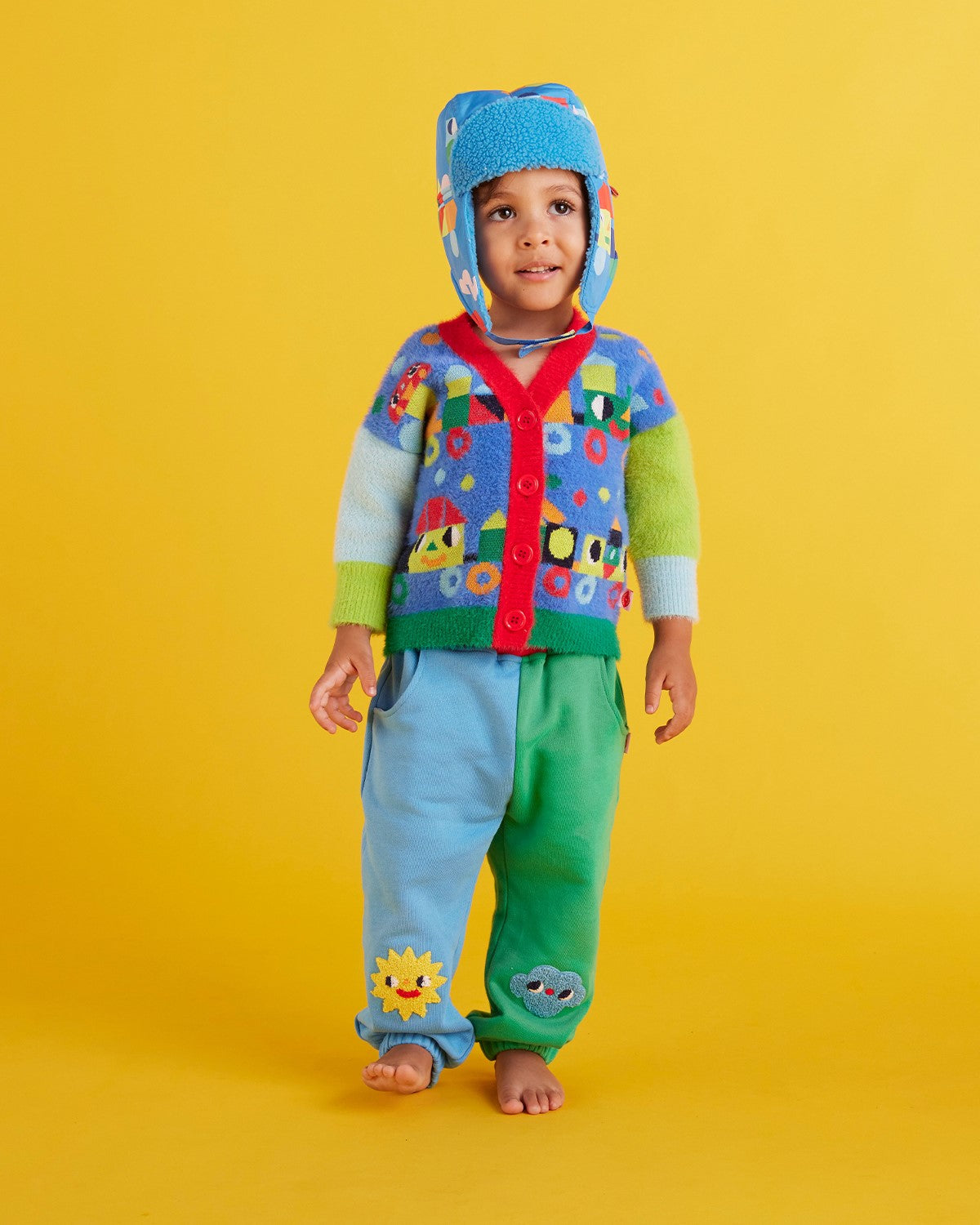 Sherpa Trapper Hat - Rainbow Express