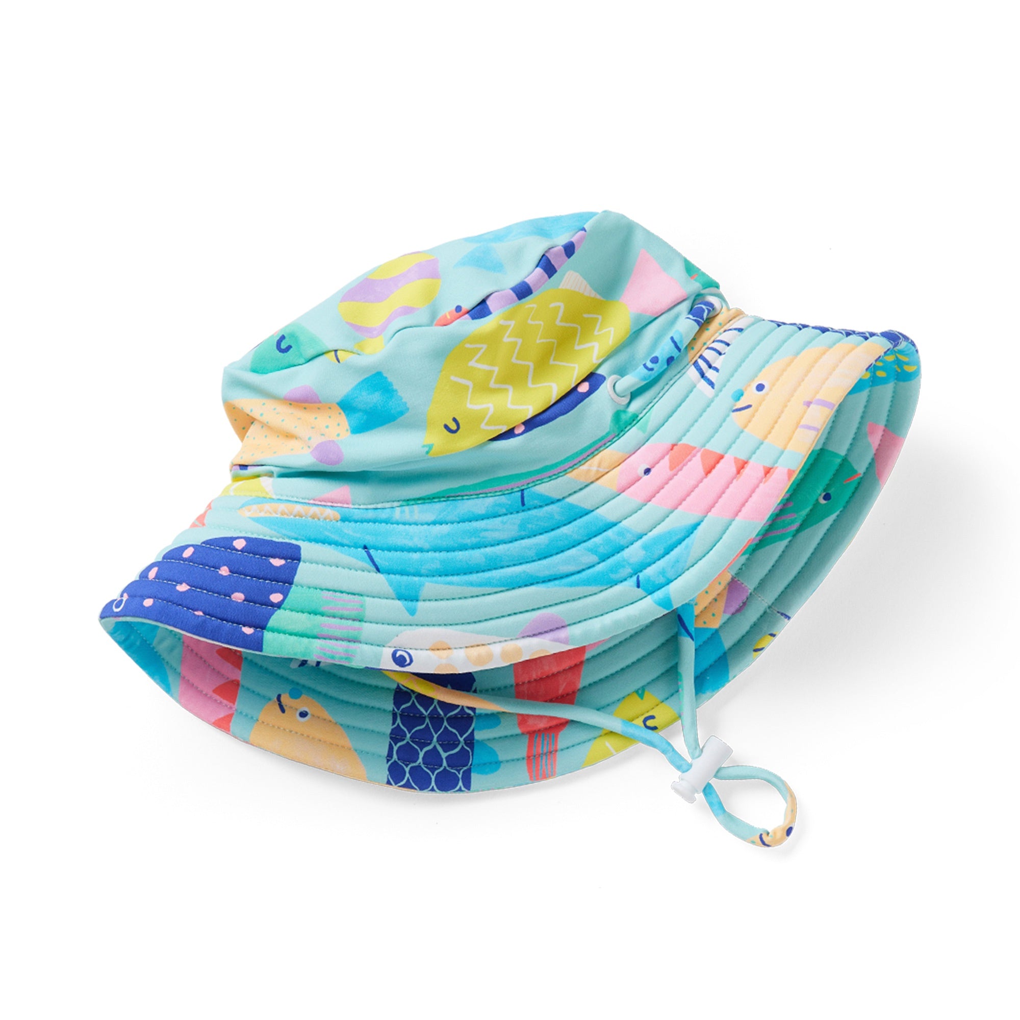 Swim Bucket Hat Rainbow Reef