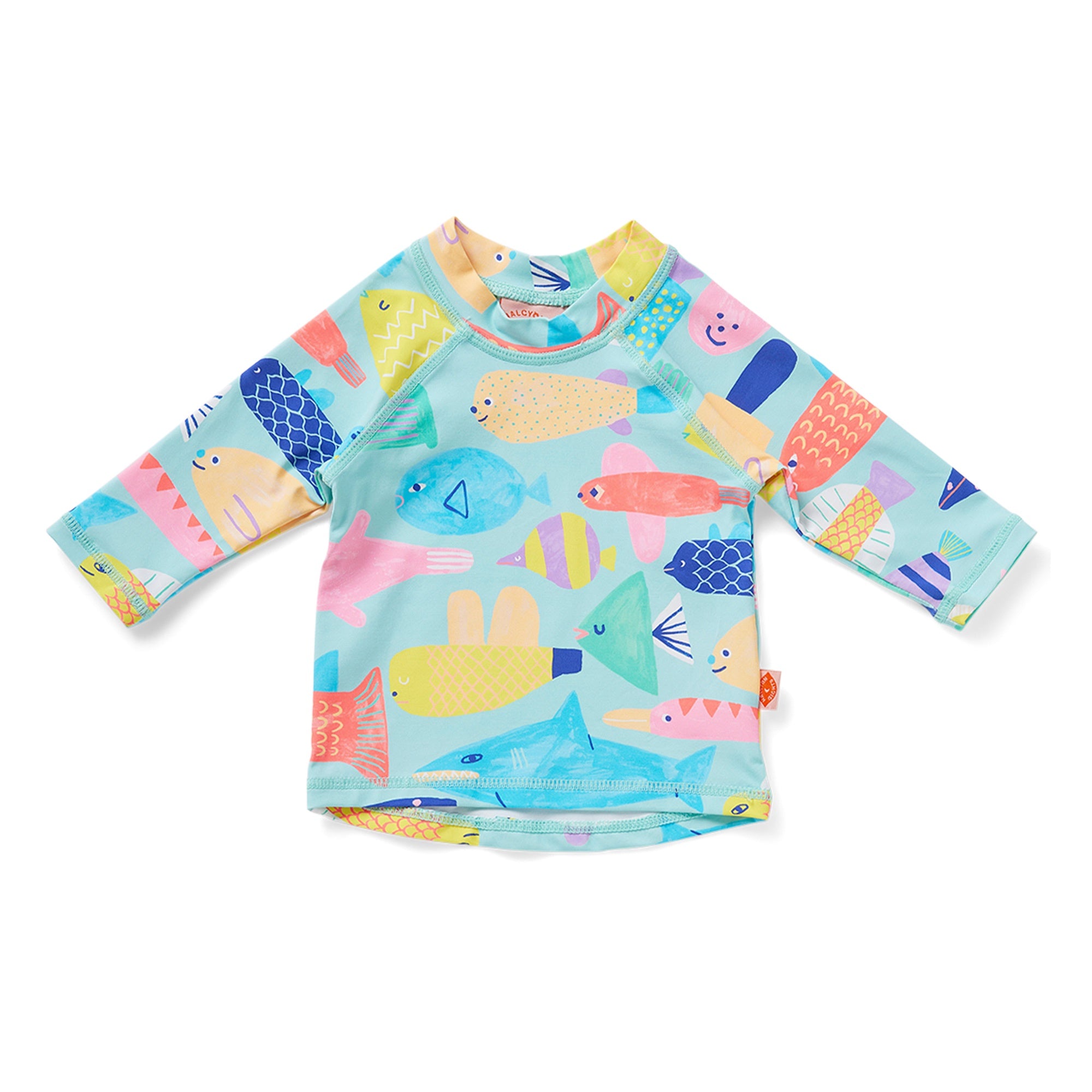 Halcyon Nights Long Sleeve Rashie Rainbow Reef