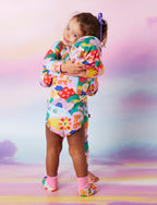 Baby Booties - Rainbow Valley
