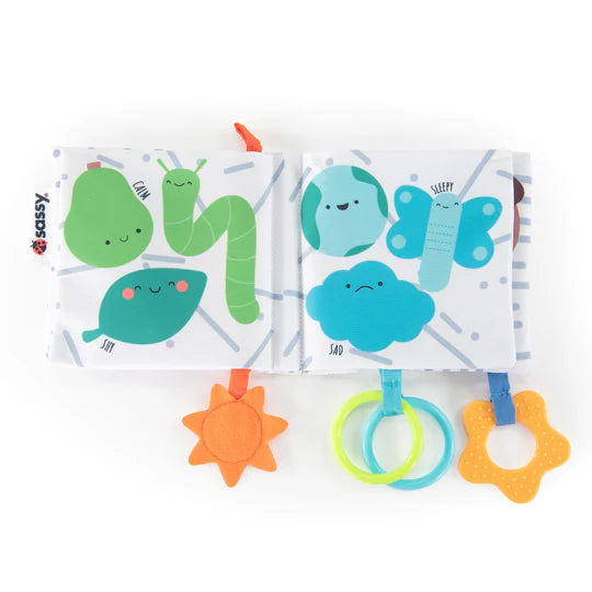 Sassy Baby Rainbow Of Emotions Book