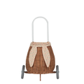 Rattan Bunny Luggy with Lining - Gumdrop