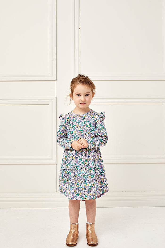 Milky Hi Lo Dress - Posy