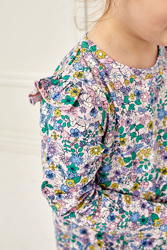Milky Hi Lo Dress - Posy