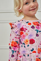 Hi Lo Dress - Rose Garden
