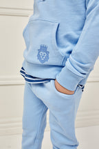 Milky Zip Jumper - Bluebell
