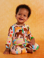 Giddy Up Long Sleeve Romper
