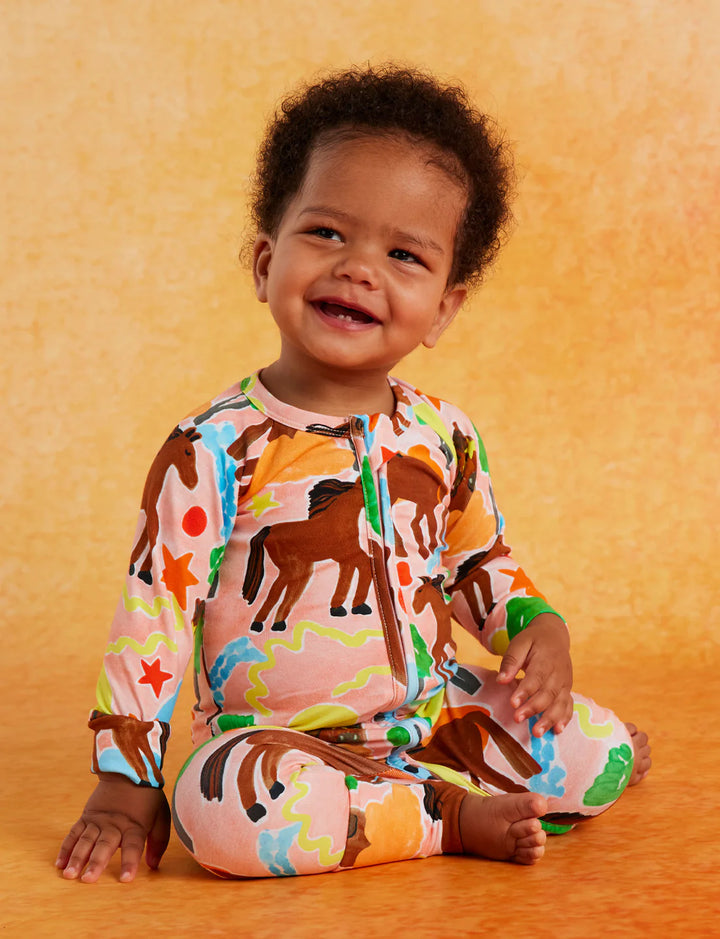 Halcyon Nights Giddy Up Long Sleeve Romper