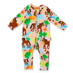 Giddy Up Long Sleeve Romper