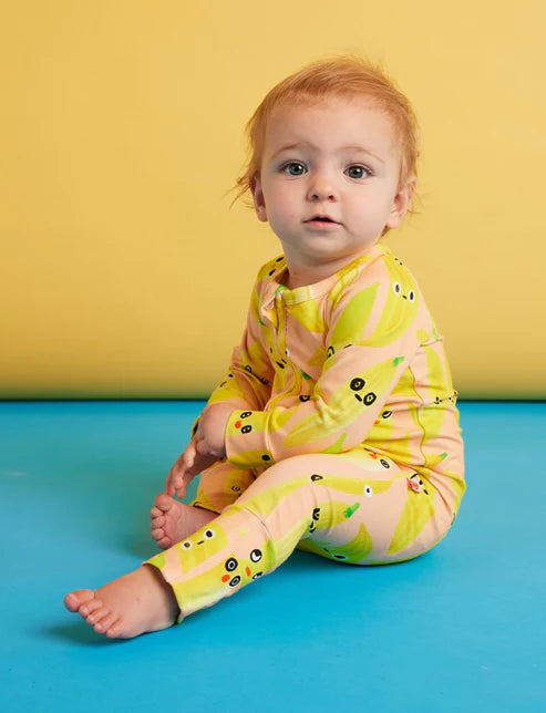 Halcyon Nights Peel Party Long Sleeve Romper
