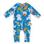 Puppy Park Long Sleeve Romper