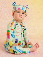 Scribble Squad Long Sleeve Romper