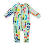 Scribble Squad Long Sleeve Romper