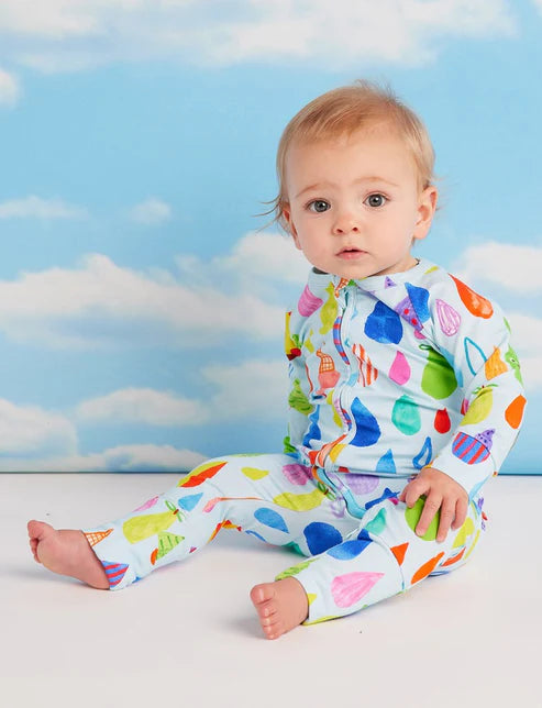 Halcyon Nights Sun Shower Long Sleeve Romper