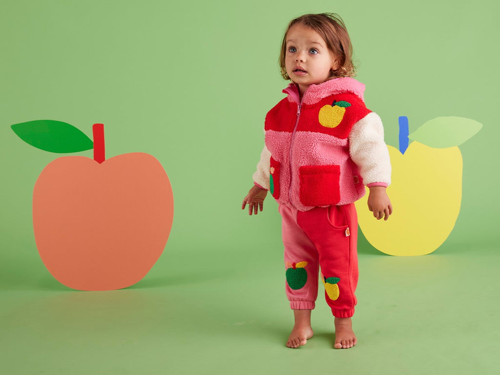 Sherpa Jacket - A Is For Apple Baby