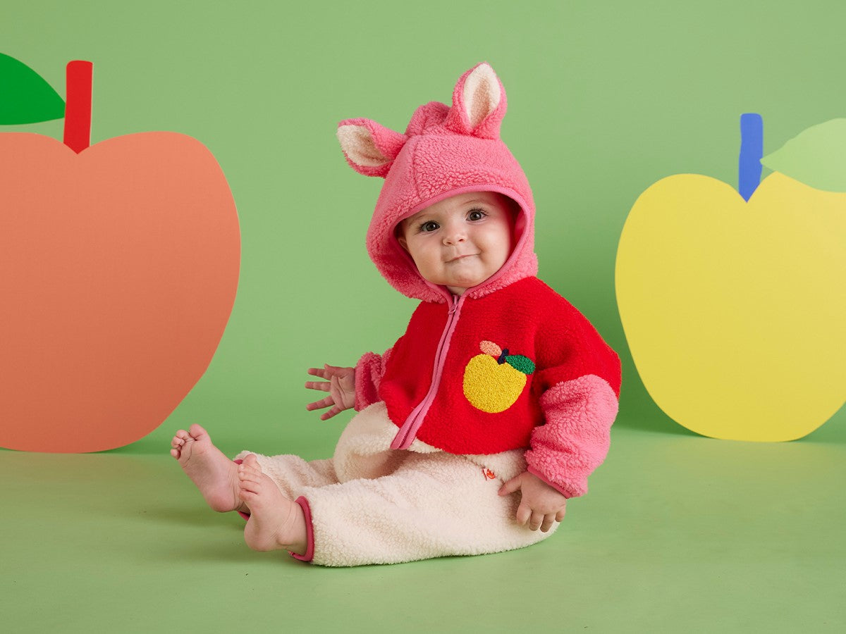 Sherpa Roosuit - A Is For Apple Baby