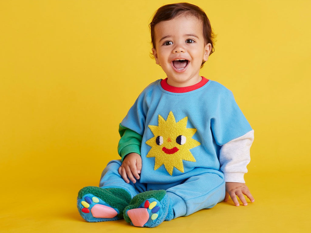 Sherpa Baby Bootie - Rainbow Express