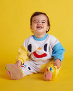 Sherpa Baby Bootie - Smile