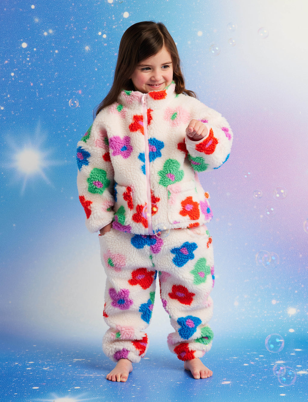 Hej Blomma! Sherpa Jacket – Daisy and Hen