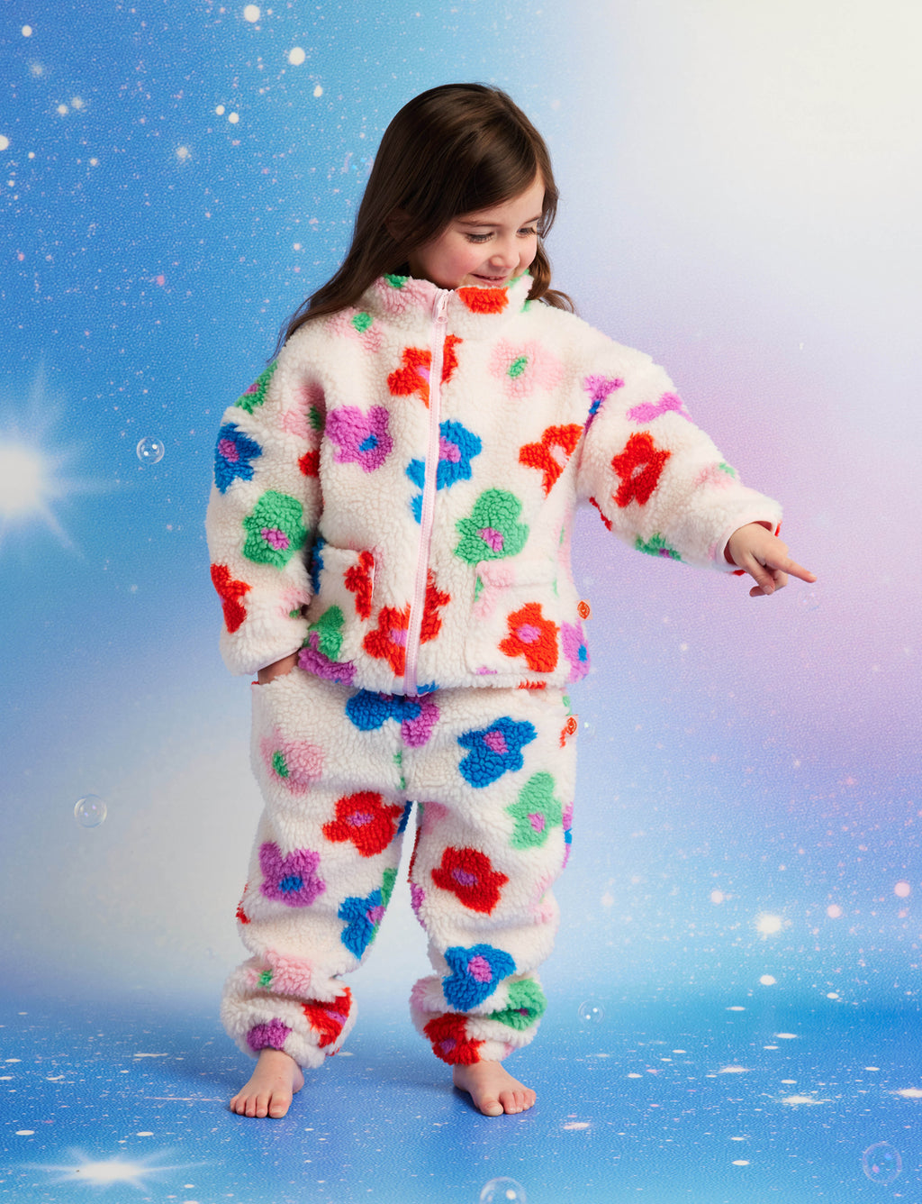 Hej Blomma! Sherpa Jacket – Daisy and Hen