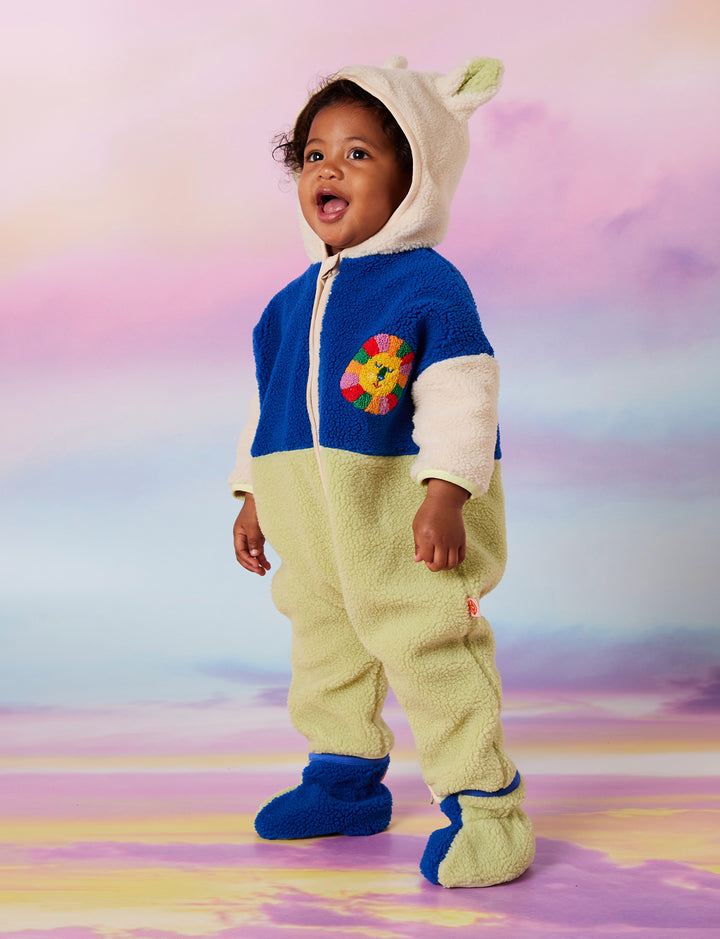 Halcyon Nights Sherpa Jumpsuit - Lion