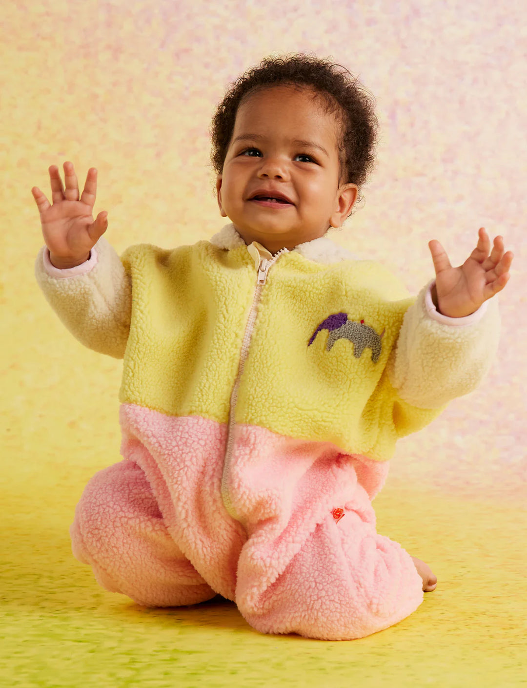Halcyon Nights Happy Herd Sherpa Jumpsuit