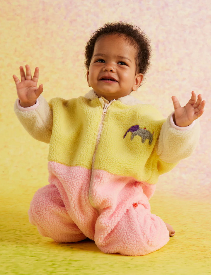 Halcyon Nights Happy Herd Sherpa Jumpsuit