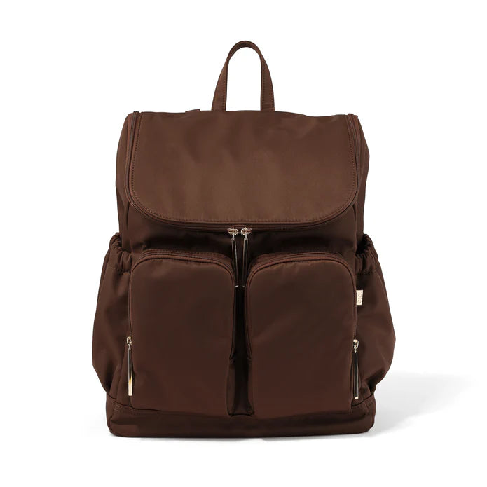PRE-ORDER Signature Backpack - Chocolate Nylon