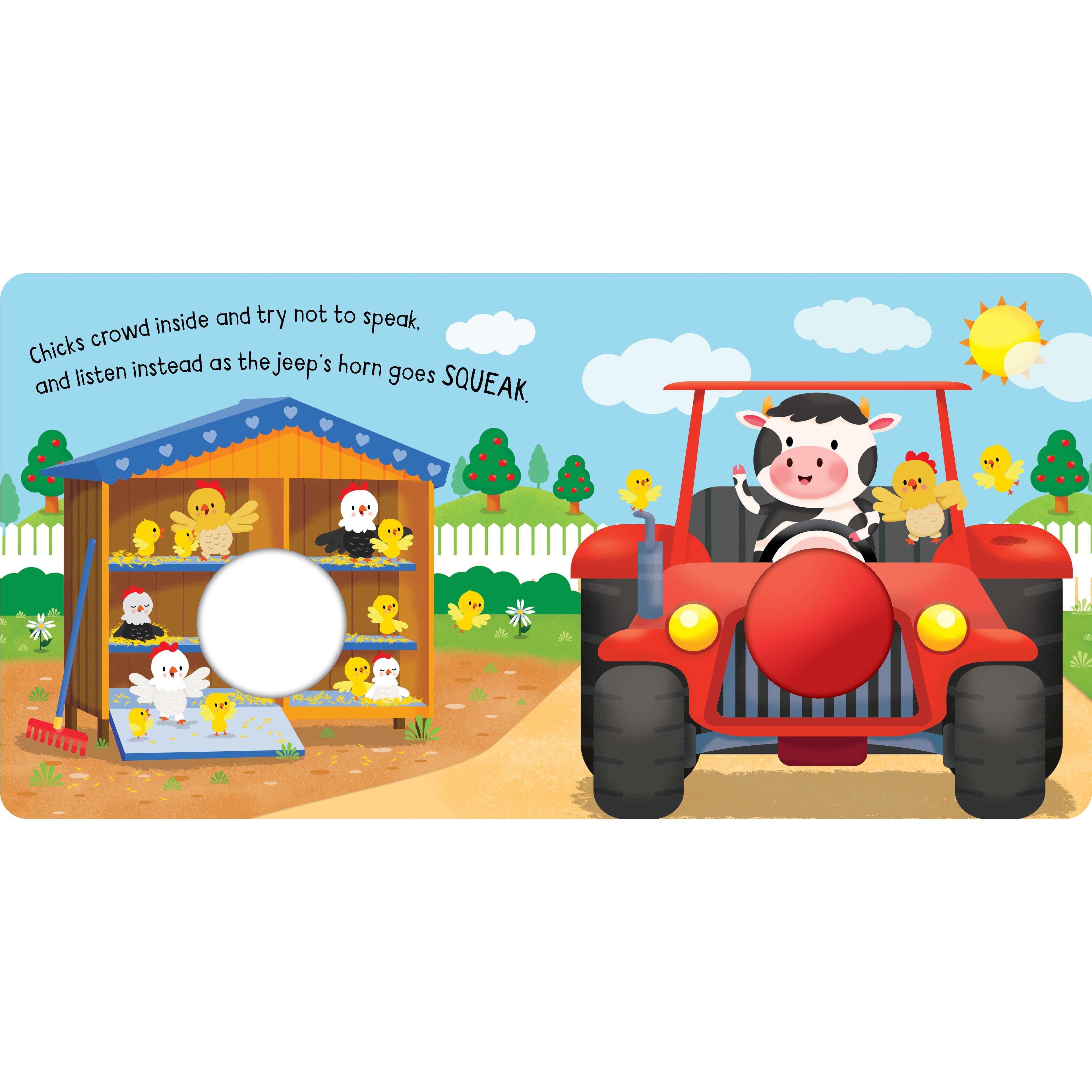 Squeak Me Board Book - Beep Beep Farm