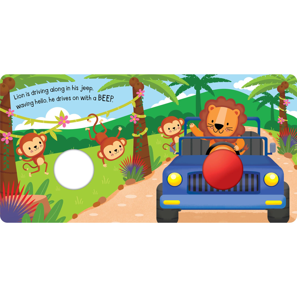 Squeak Me Board Book - Beep Beep Safari