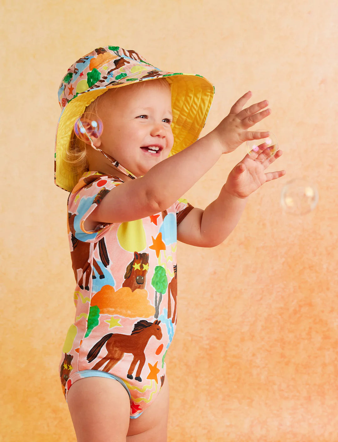 Halcyon Nights Giddy Up Short sleeve Bodysuit