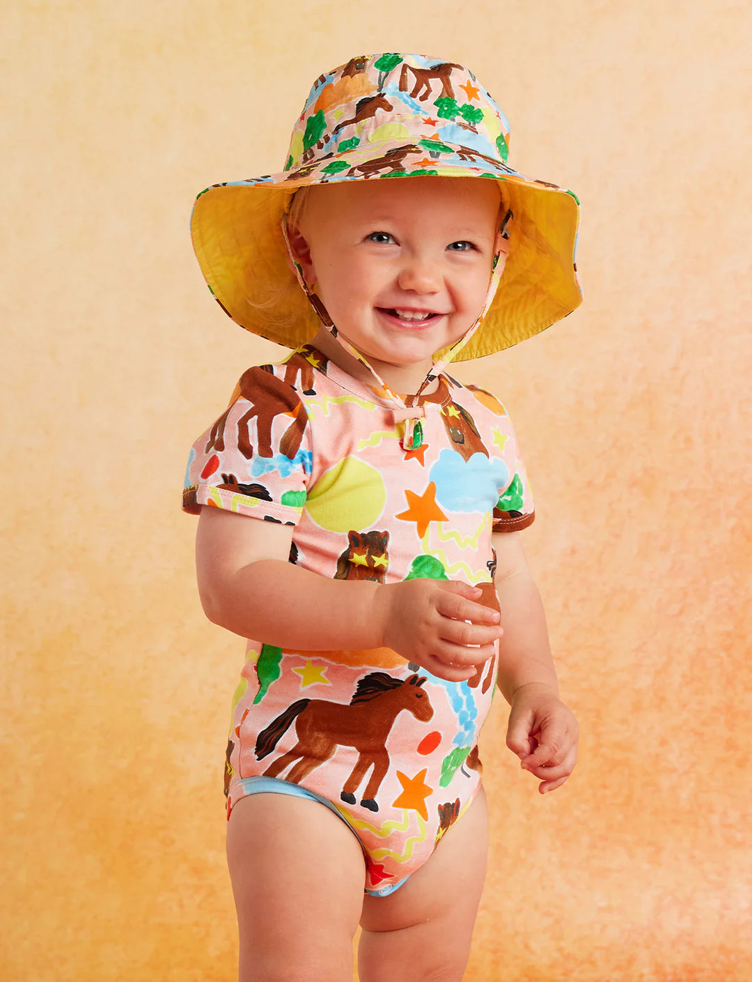 Halcyon Nights Giddy Up Short sleeve Bodysuit