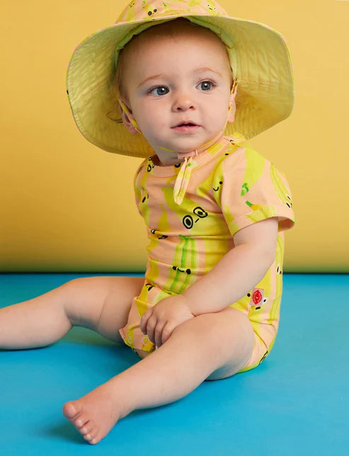 Halcyon Nights Peel Party Shortsleeve Bodysuit