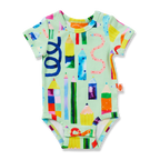 Scribble Squad Short Sleeve Bodysuit