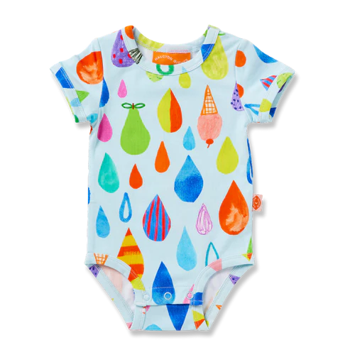 Halcyon Nights Sun Shower Short Sleeve Bodysuit