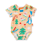 Twinkle Town Short Sleeve Bodysuit