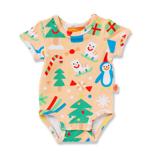 Halcyon Nights Twinkle Town Short Sleeve Bodysuit