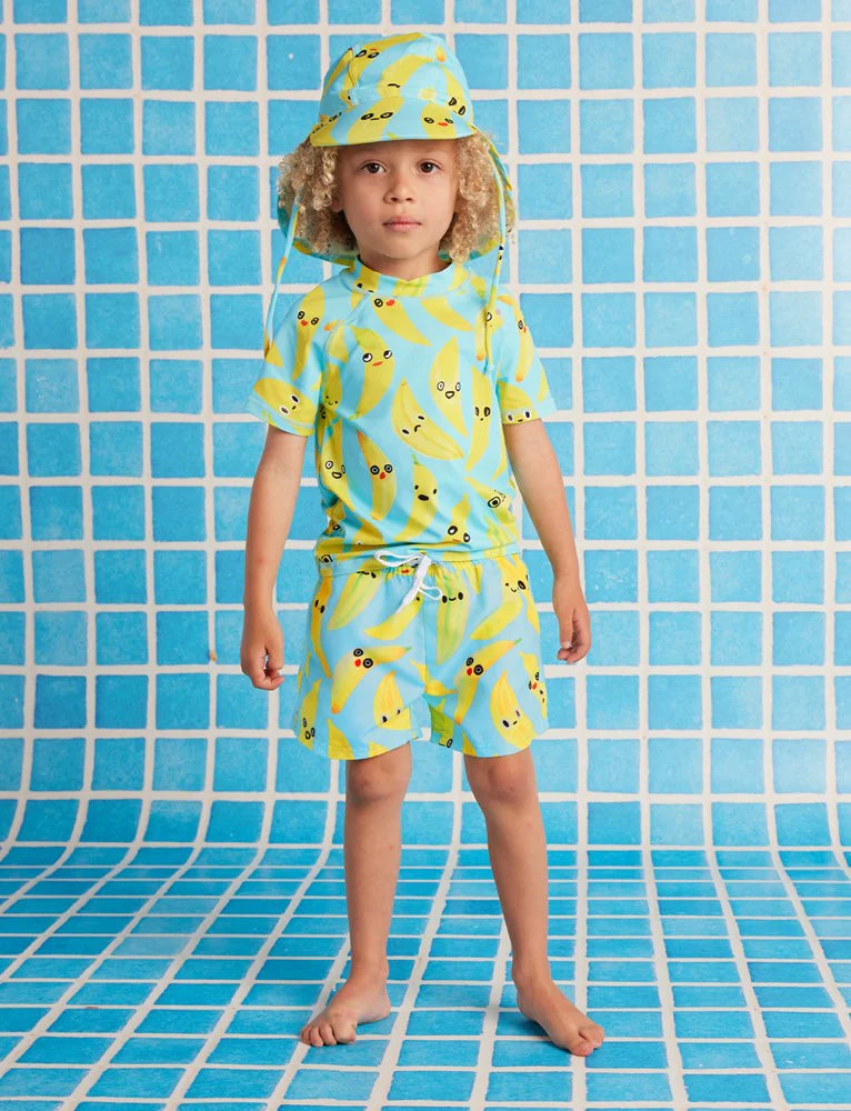 Halcyon Nights Short Sleeve Rash Vest Peel Party