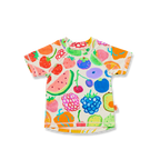Short Sleeve Rash Vest Eat The Rainbow