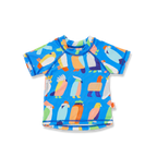 Short Sleeve Rash Vest Flamin' Galahs