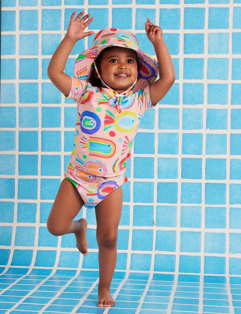 Halcyon Nights Nappy Swim Cover Fancy Fins