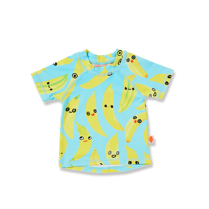 Halcyon Nights Short Sleeve Rash Vest Peel Party